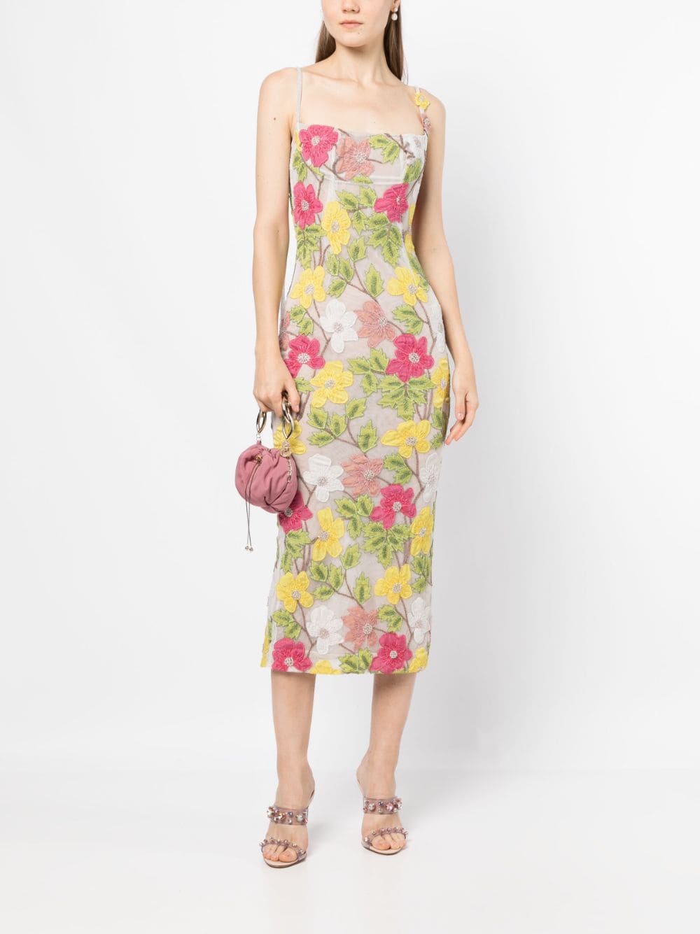 Rachel Gilbert Mini-jurk met borduurwerk - Veelkleurig