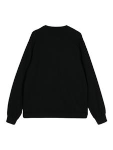 Undercover Nope embroidered cotton sweatshirt - Zwart