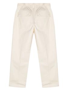 PT Torino pressed-crease tapered trousers - Beige