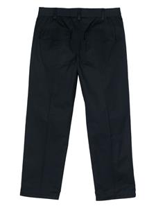 PT Torino pressed-crease tapered trousers - Blauw