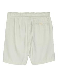 Frescobol Carioca Felipe cotton-linen shorts - Groen