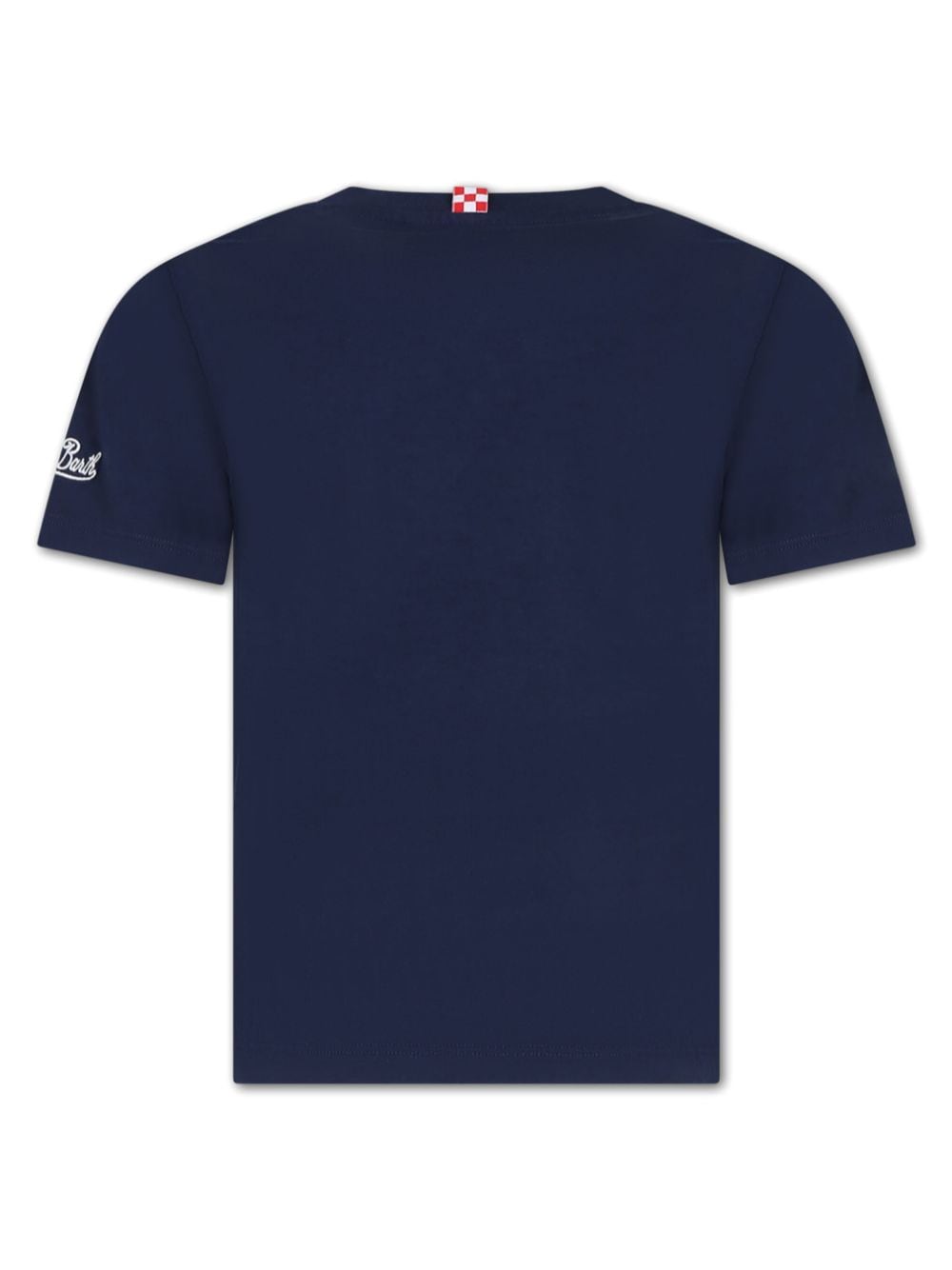 MC2 Saint Barth Kids Katoenen T-shirt met print - Blauw