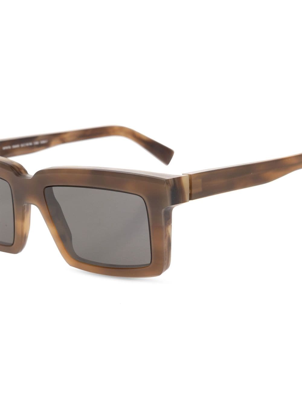 Mykita Dakar rectangle-frame sunglasses - Bruin