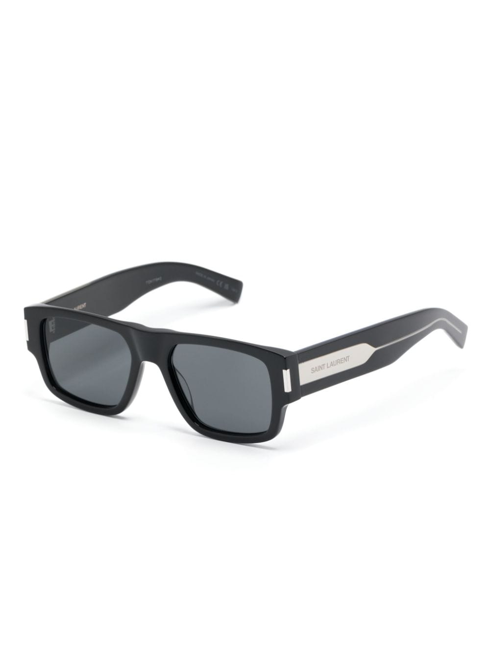 Saint Laurent Eyewear SL 659 zonnebril met vierkant montuur - Zwart