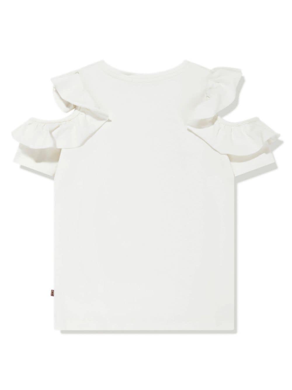 Aigner Kids logo-print cotton T-shirt - Wit