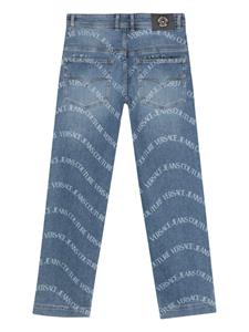 Versace Jeans Couture Logowave regular jeans - Blauw