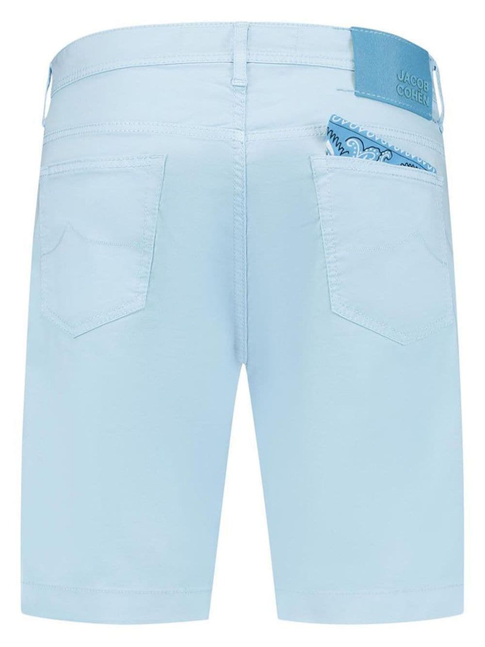 Jacob Cohën cotton-blend bermuda shorts - Blauw