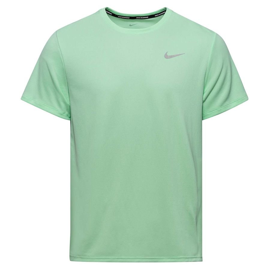 Nike Hardloopshirt Dri-FIT UV Miller - Groen/Zilver