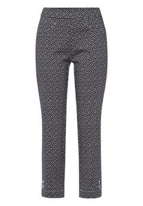 Frank Walder  Black Print Pantalon print 