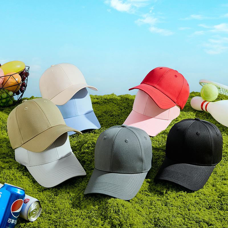 Fashion human Spring and summer baseball cap female light breathable duck tongue cap sunshade sunscreen travel hat men