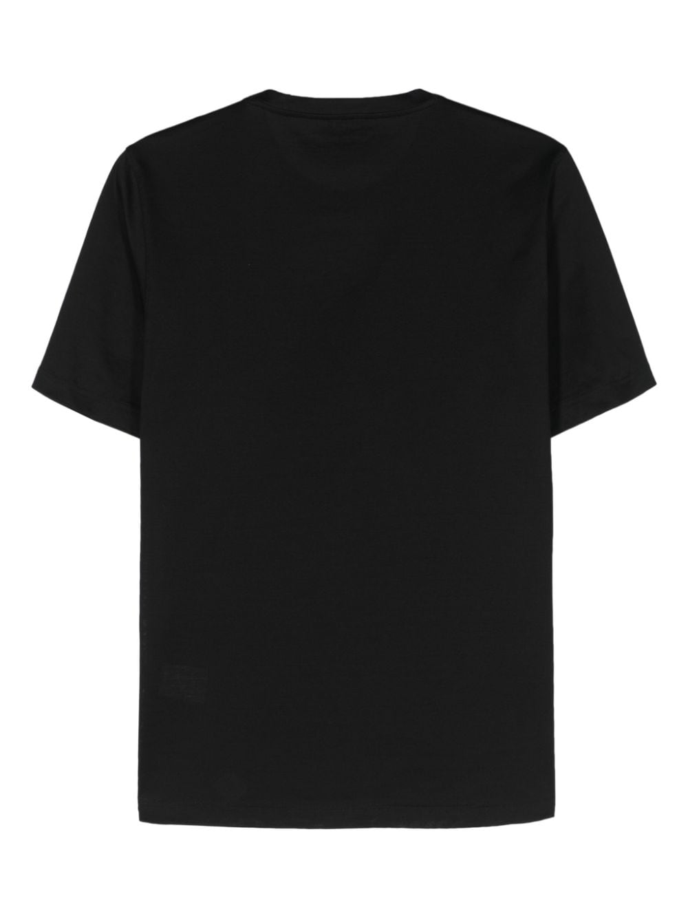 Barba short-sleeve cotton T-shirt - Zwart