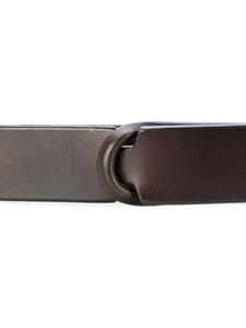 Orciani slim loop-fastening belt - Bruin