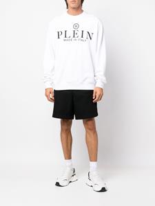 Philipp Plein Sweater met logoprint - Wit