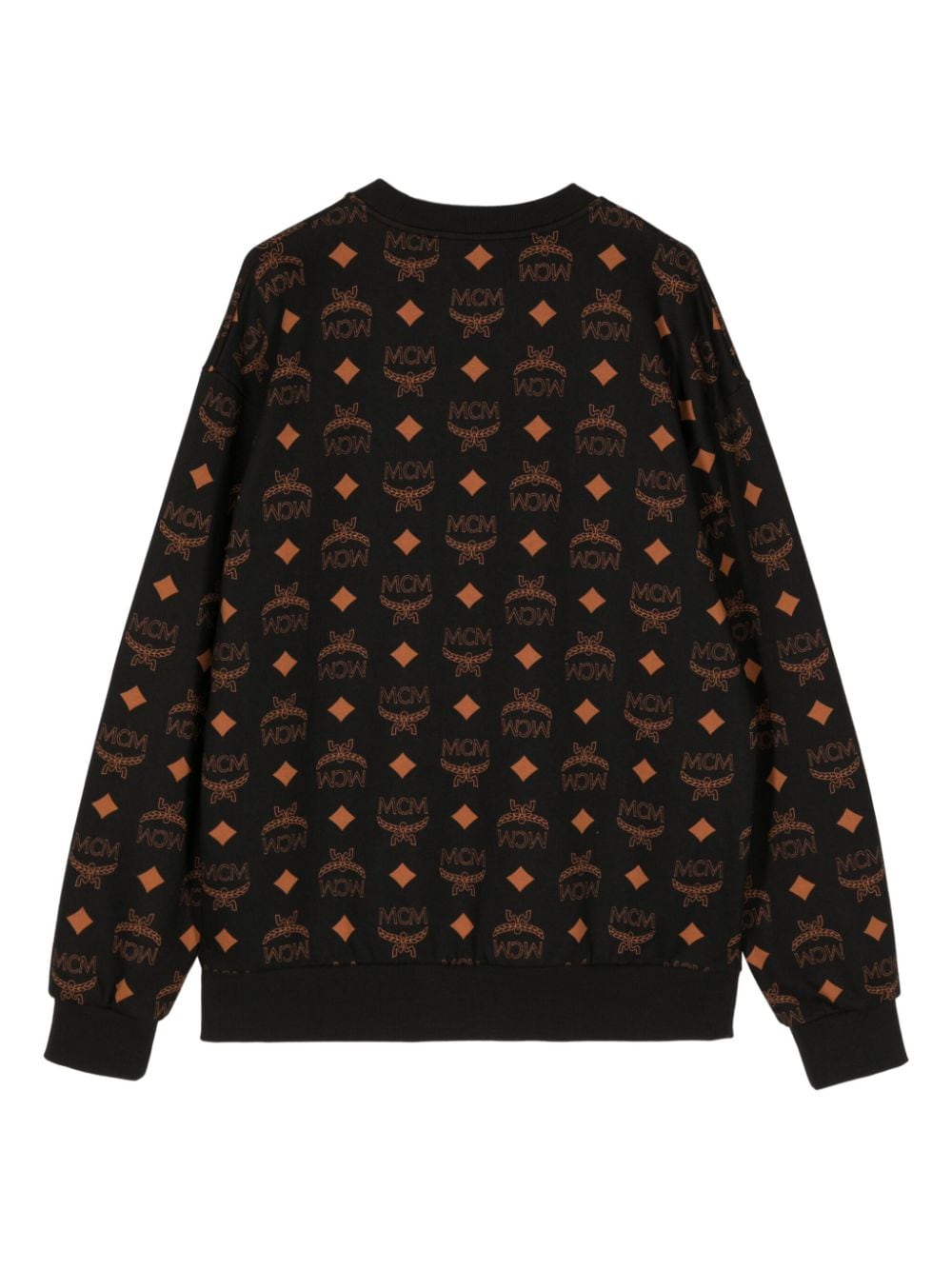 MCM Sweater met monogramprint - Zwart