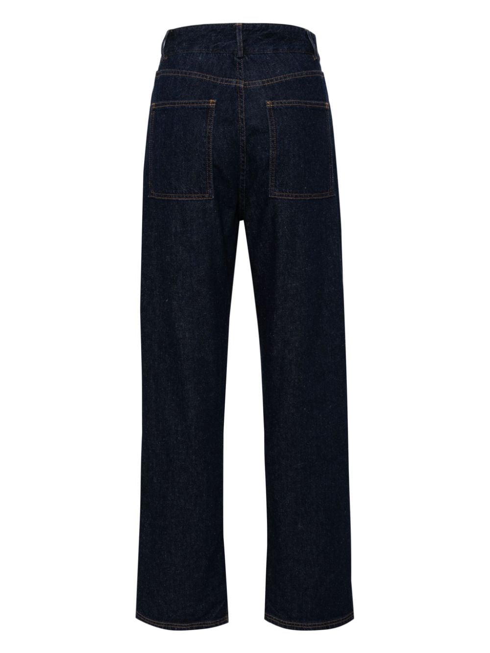 Baserange Navalo high-rise straight-leg jeans - Blauw