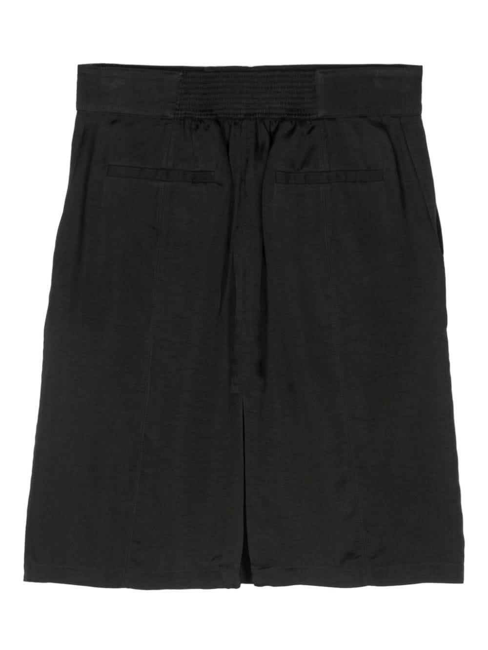 Saint Laurent twill-weave mini skirt - Zwart