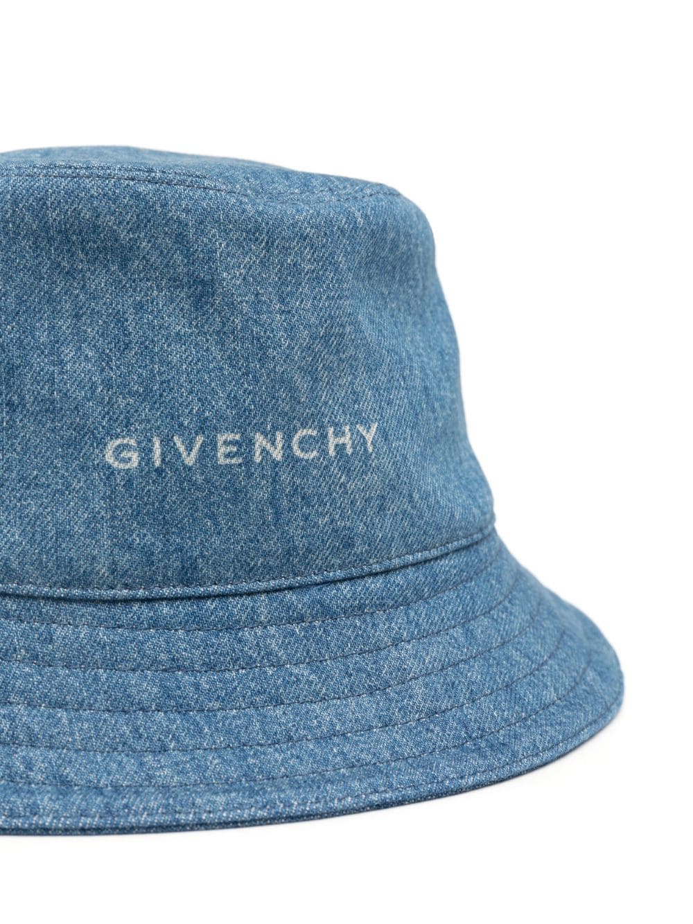 Givenchy Vissershoed met logoprint - Blauw