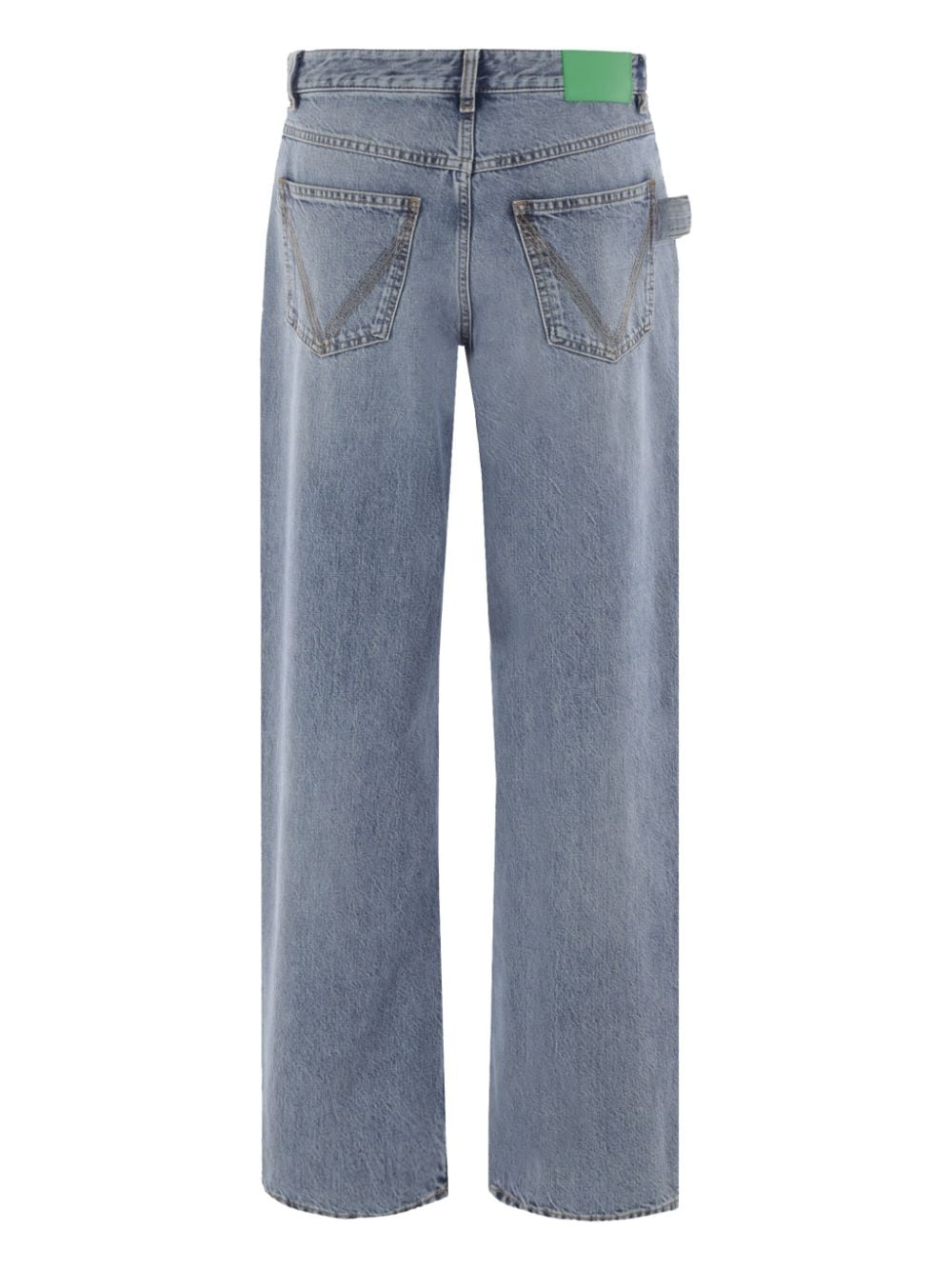 Bottega Veneta mid-rise wide-leg jeans - Blauw