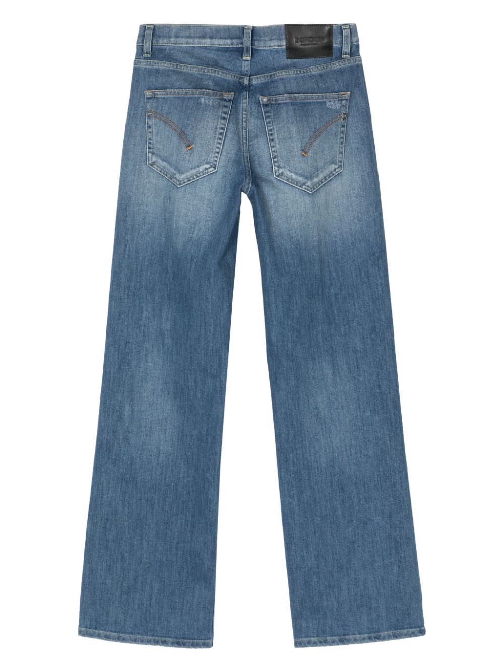 DONDUP Jacklyn low-rise wide-leg jeans - Blauw