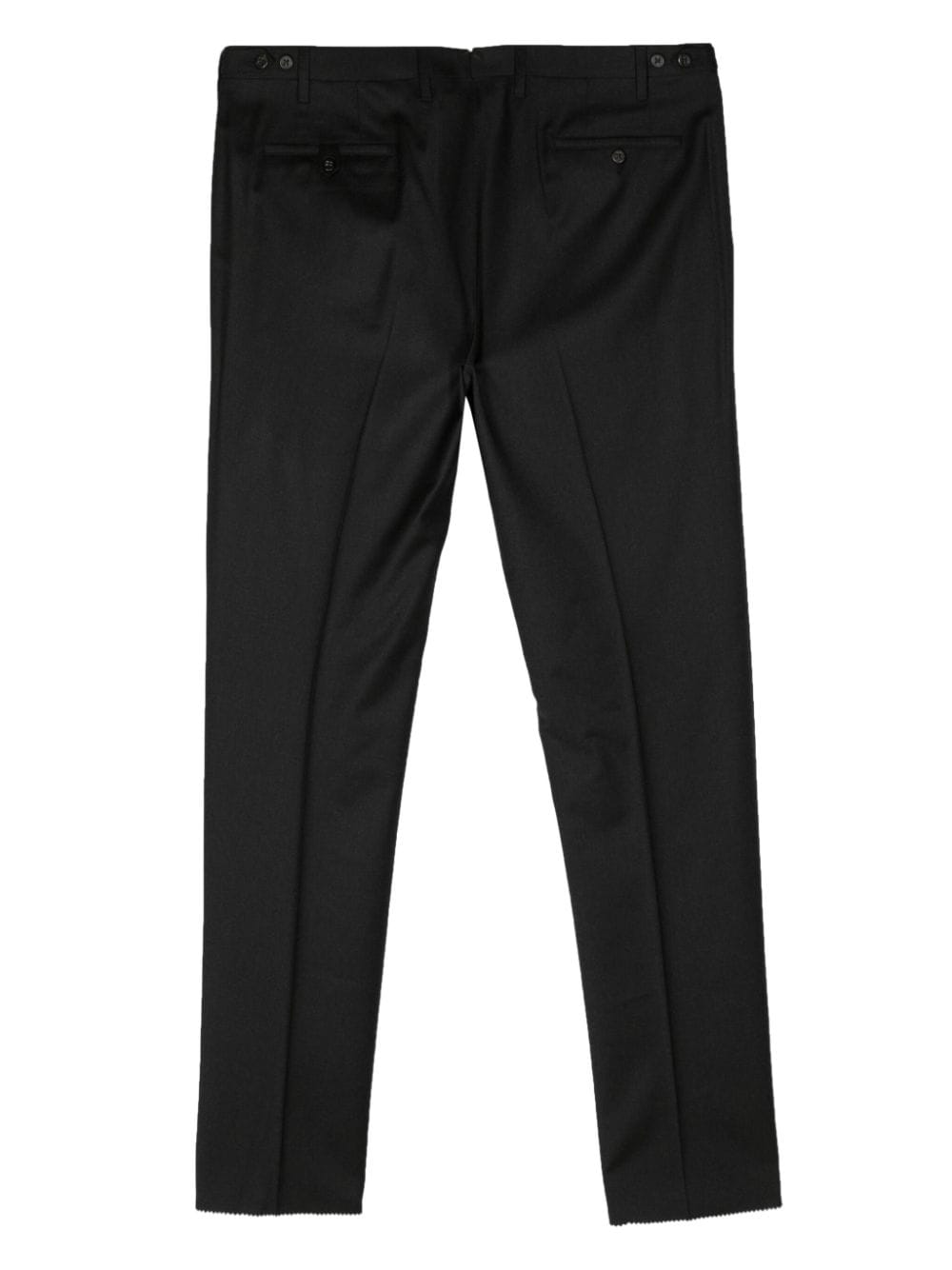 Corneliani mid-rise tailored felted trousers - Grijs