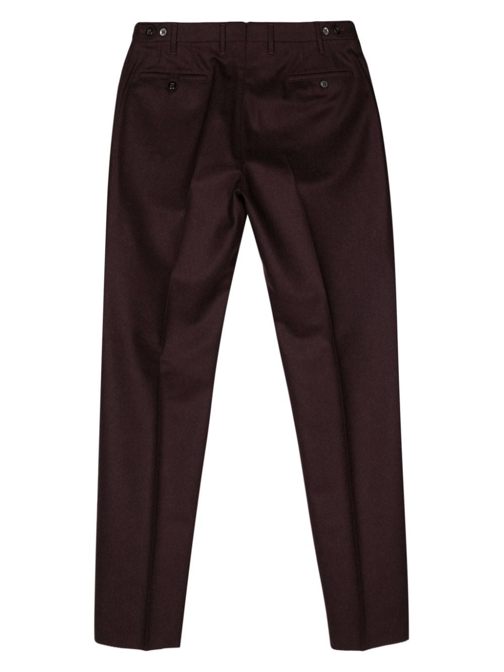 Corneliani felted tailored trousers - Rood