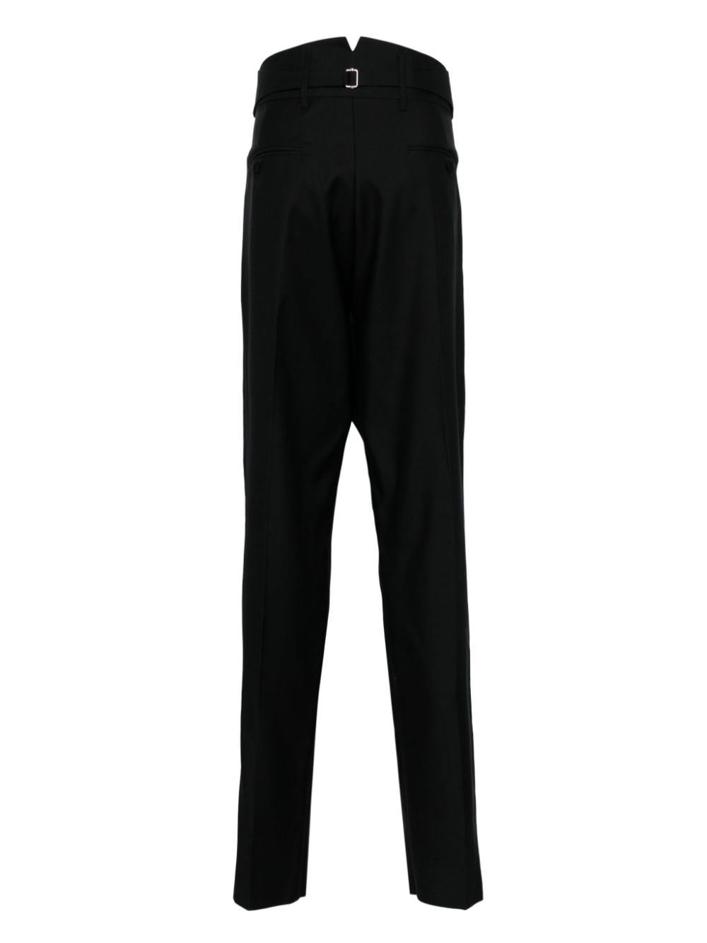 Dsquared2 belted tailored trousers - Zwart