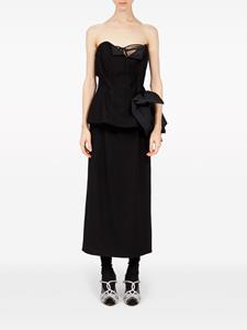 Maison Margiela Midi-jurk - Zwart