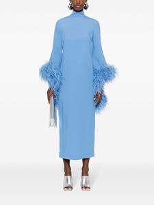 Taller Marmo Maxi-jurk met pailletten - Blauw