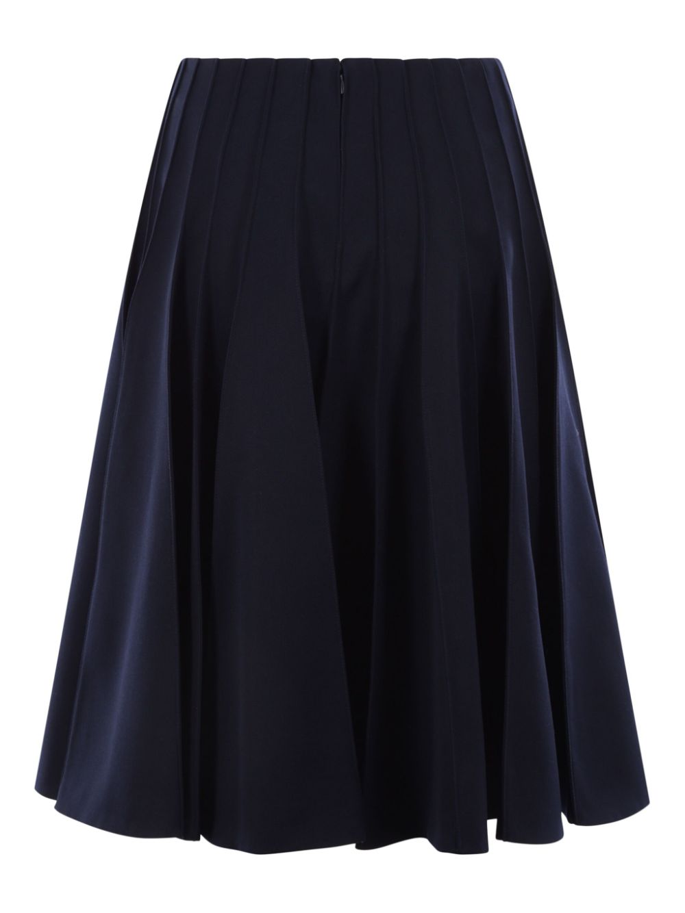 Bottega Veneta wool pleated skirt - Blauw