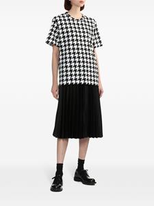 Comme Des Garçons Comme Des Garçons Midi-plooirok - Zwart