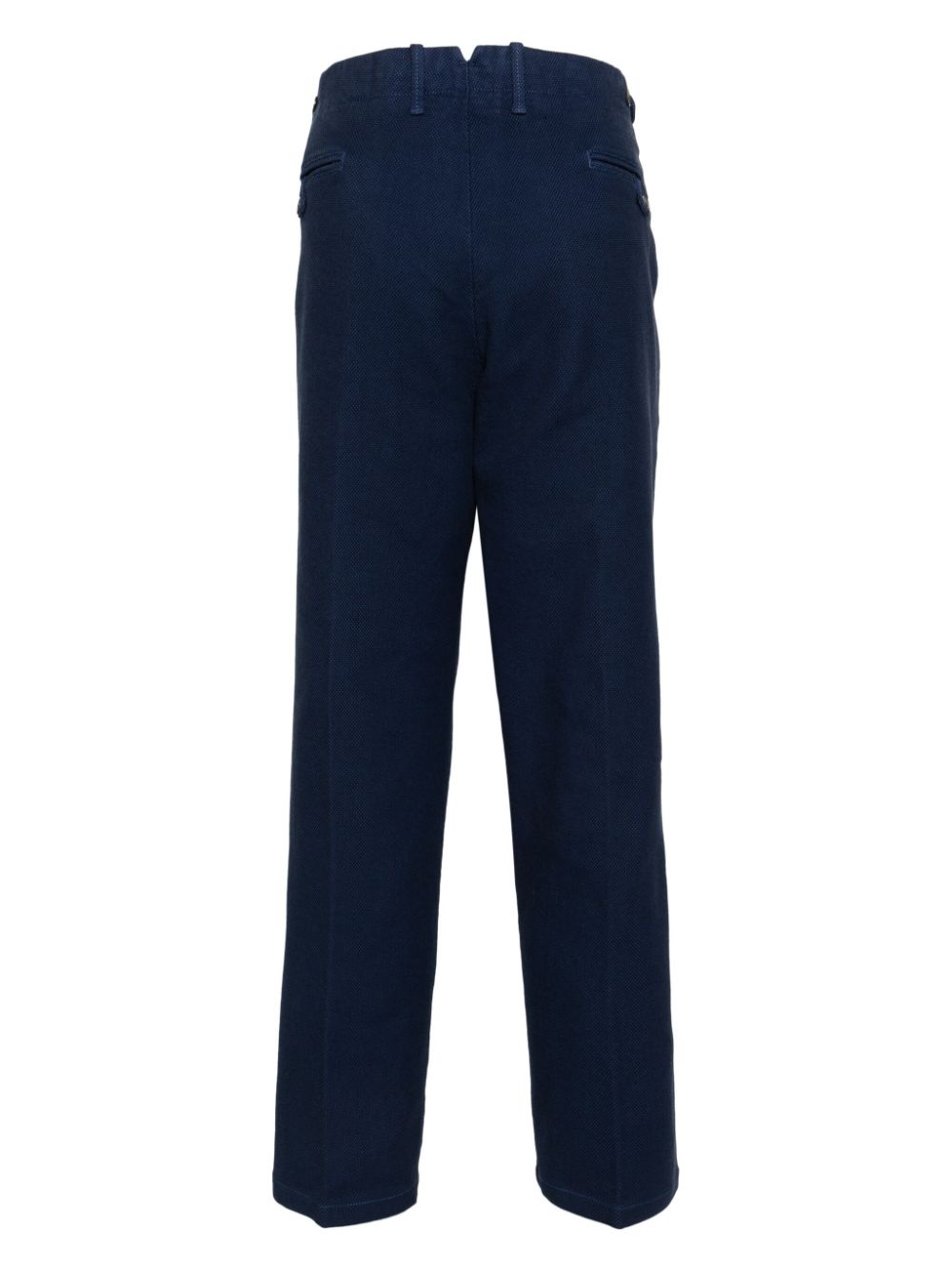 Corneliani mid-rise straight-leg trousers - Blauw