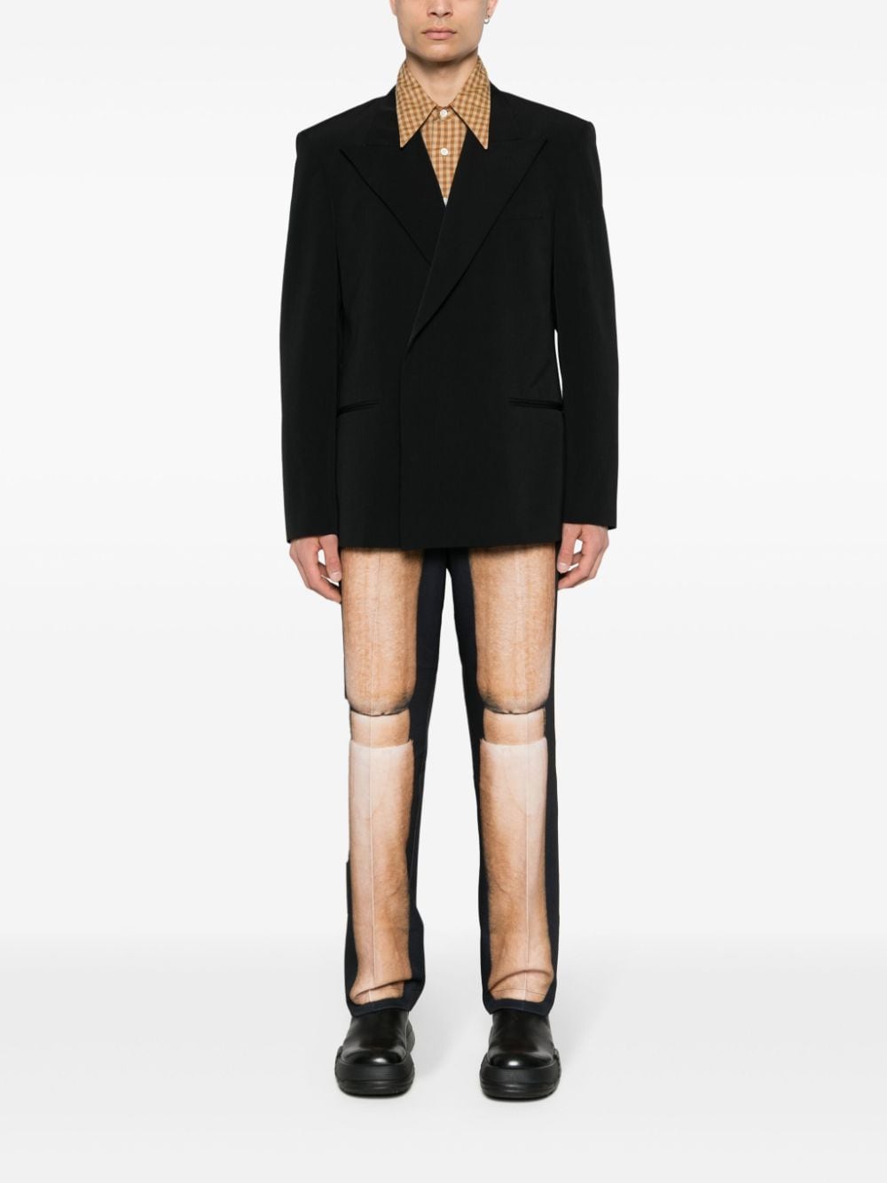 KidSuper Mannequin Suit regular trousers - Zwart