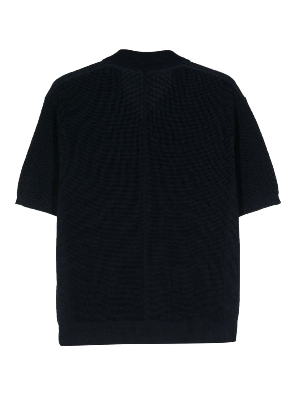 Roberto Collina knitted polo shirt - Blauw