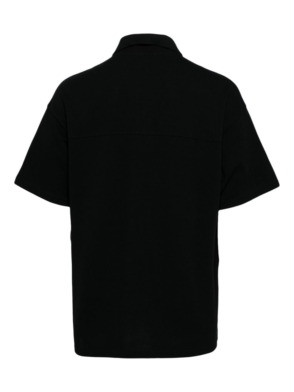 FIVE CM logo-embroidered cotton polo shirt - Zwart