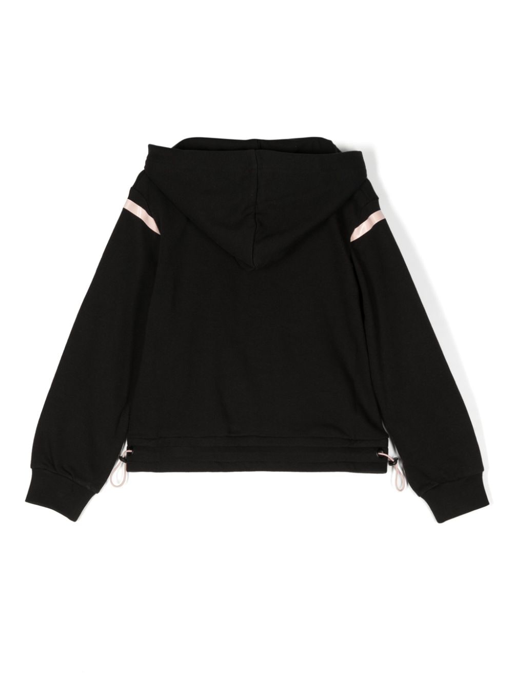 Iceberg Kids logo-print zip-up hoodie - Zwart