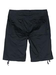Ten C drawstring cotton-blend bermuda shorts - Blauw