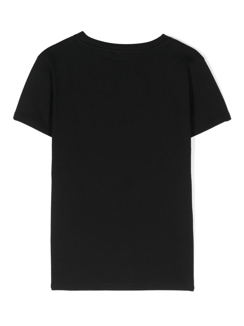 Balmain Kids studded-logo cotton T-shirt - Zwart