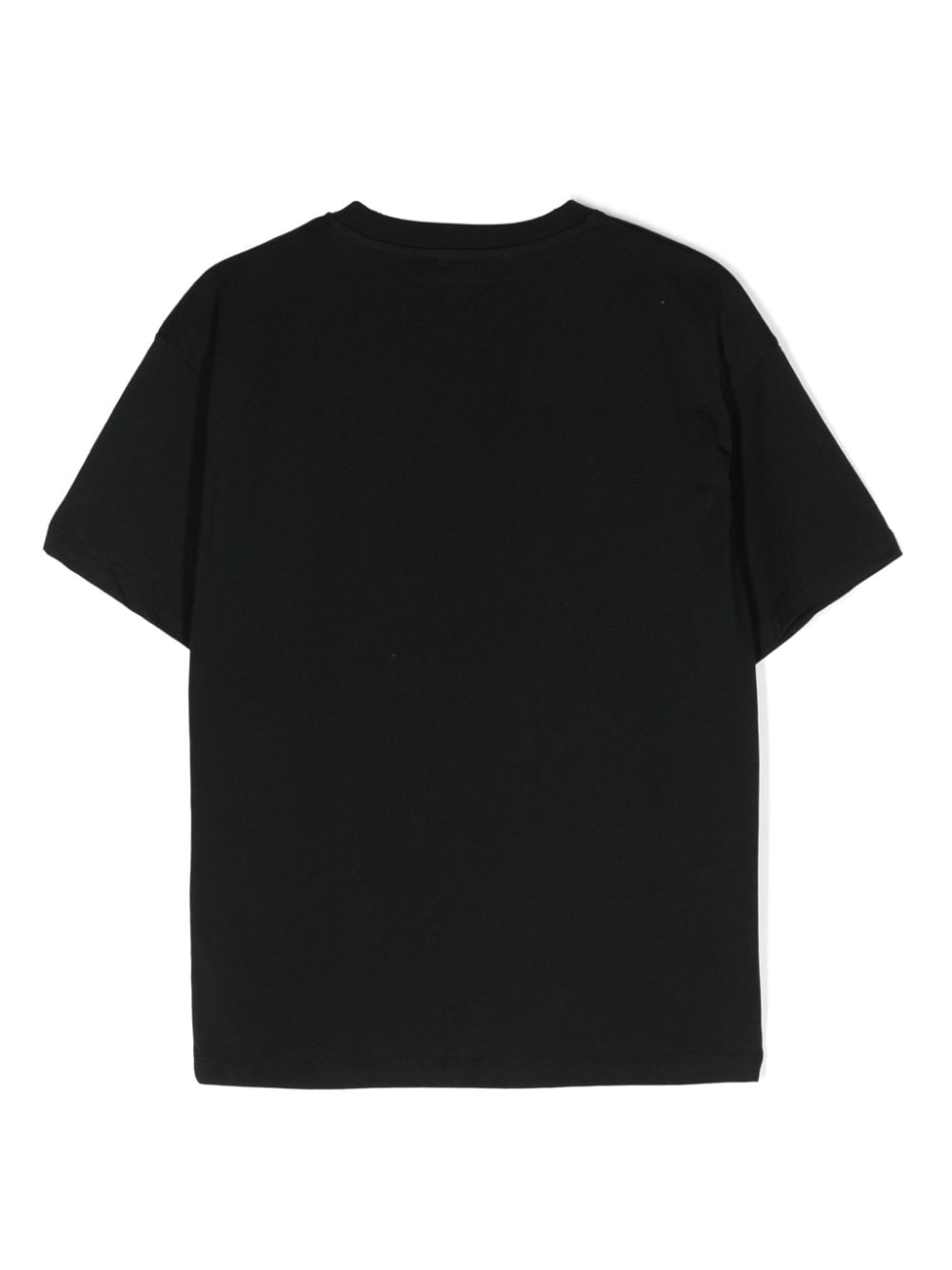 Balmain Kids logo-print cotton T-shirt - Zwart