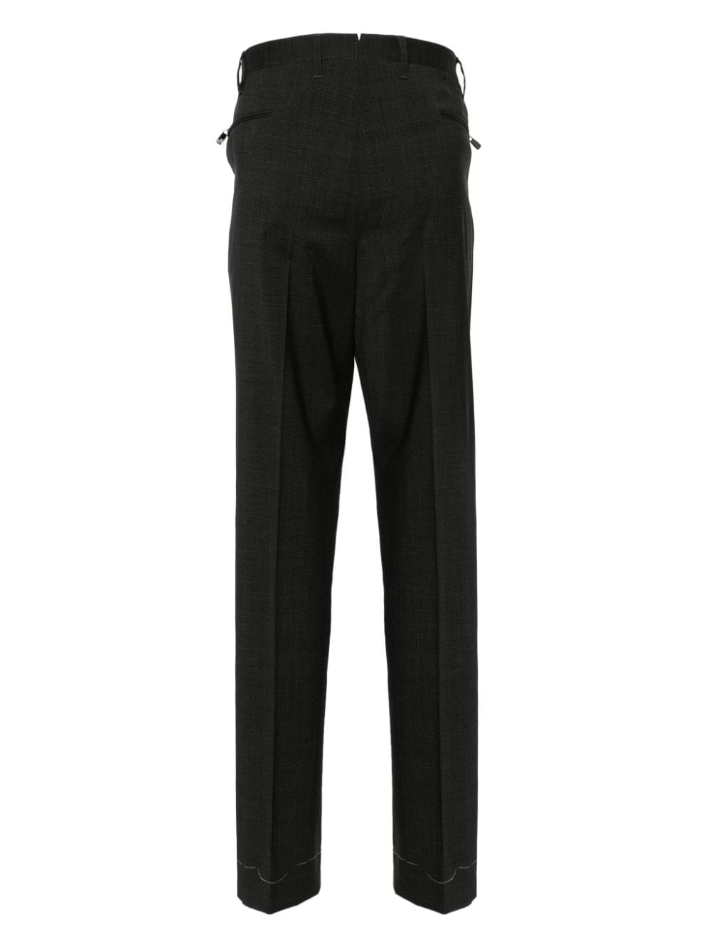 Corneliani mid-rise tailored wool trousers - Grijs