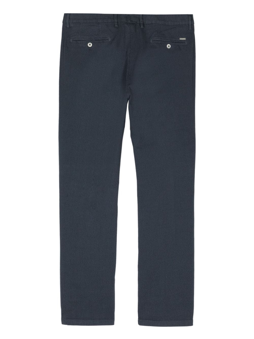 Corneliani mid-rise tapered trousers - Blauw