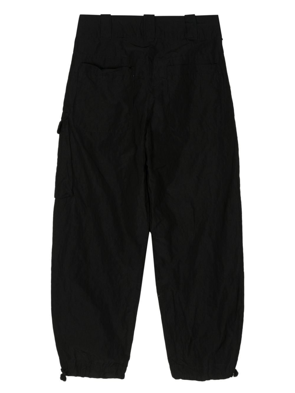 Masnada mid-rise tapered trousers - Zwart
