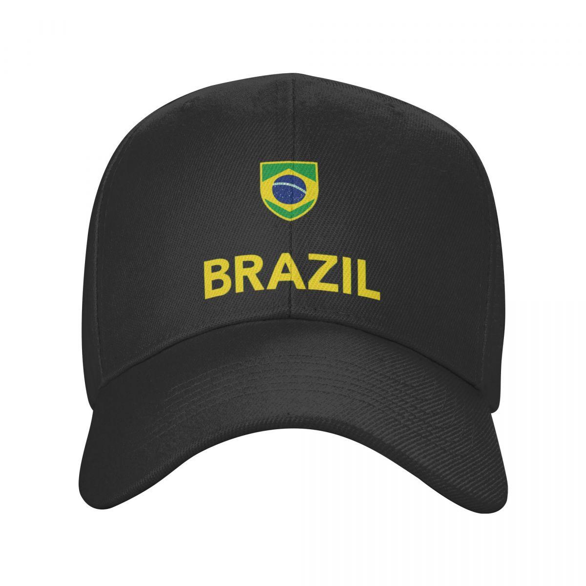 91510107MAC34WEG02 Cool Brazilië voetbal Baseball Cap Unisex vrouwen aangepaste verstelbare volwassen Braziliaanse vlag papa hoed lente