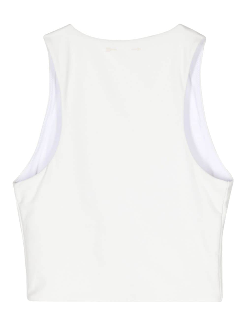 The Upside Cropped tanktop - Wit