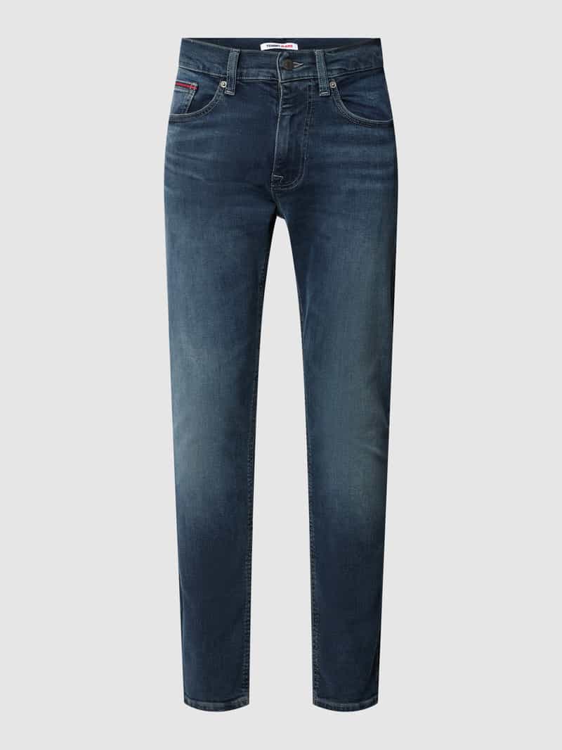 Tommy Jeans Slim fit jeans met labeldetail, model 'AUSTIN'