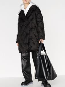 Maison Margiela Gewatteerde jas - Zwart