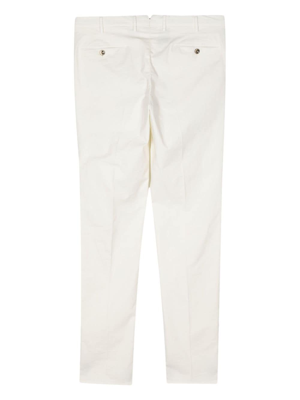 PT Torino mid-rise chino trousers - Wit
