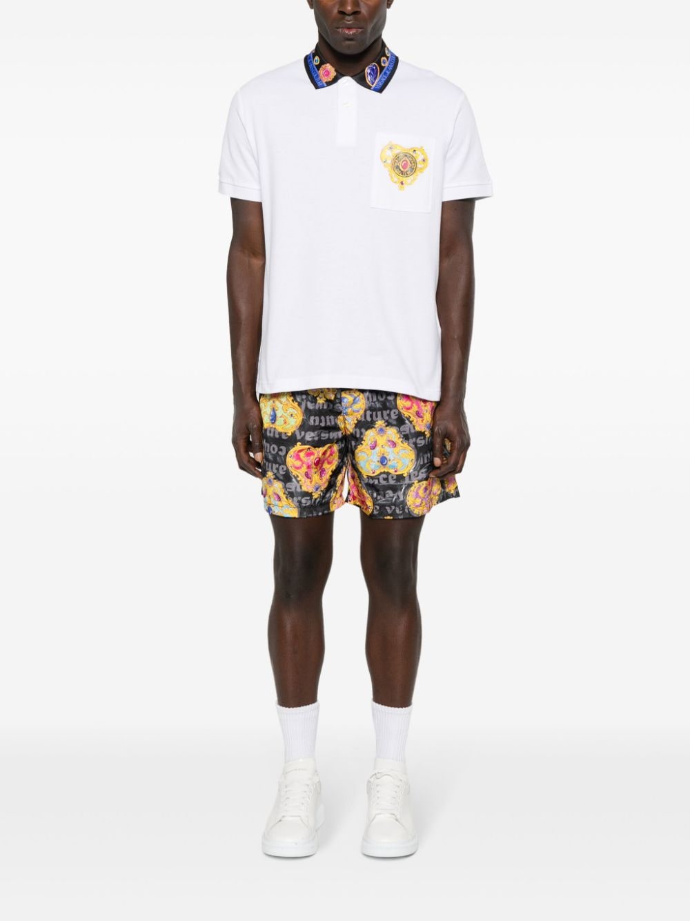 Versace Jeans Couture Heart Couture bermuda shorts - Zwart