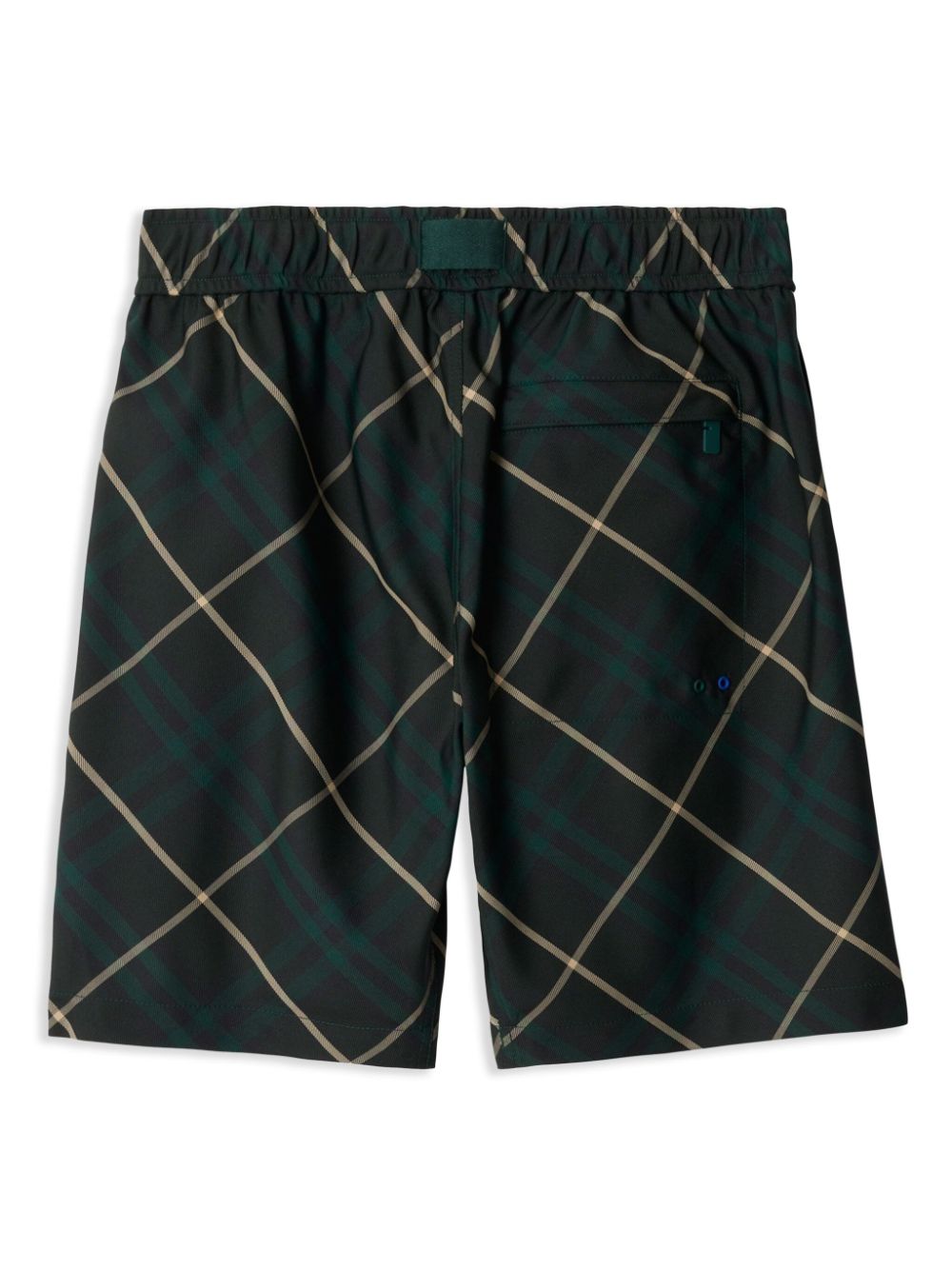 Burberry Vintage check bermuda shorts - Groen