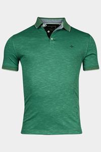 Baileys Polo korte mouw poloshirt 2-tone slub interloc 415212/74