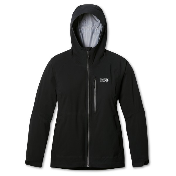 Mountain Hardwear  Women's Stretch Ozonic Jacket - Regenjas, zwart
